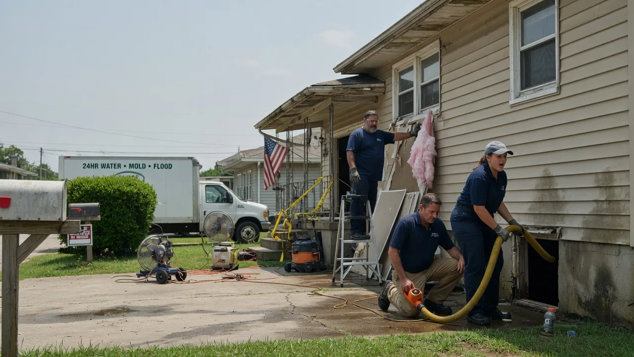 Water Damage Repair in Burkeville, TX near me